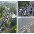 "Krkljanac" kod "ušća", dugačke kolone na gazeli i autokomandi u ovim delovima Beograda je najveća gužva (foto)