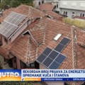 Rekordan broj prijava za energetsko opremanje kuća i stanova u Kragujevcu VIDEO