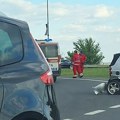Stravičan sudar na aerodromskoj petlji: Silina udarca otkinula trap vozilu, dvoje povređenih! (foto)