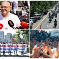 (Foto) Stotine hiljada ljudi u Beogradu, Srbija pobeđuje Lider SNS Vučević nakon masovnog skupa: Idemo zajedno u budućnost…