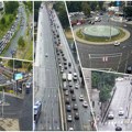Mokri kolovozi na ulicama prestonice: Kiša usporila saobraćaj, evo gde se stvaraju gužve, AMSS savetuje oprez (foto)