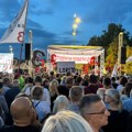Trg kralja Milana ispunjen na skupu Studentske liste: Incident zbog zastave Ratka Mladića