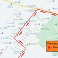Privremena izmena trase linije 51A na Rumenačkom putu