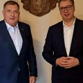 "Jedinstvo srpskog naroda biće snažno potvrđeno" Vučić se nakon sastanka sa Dodikom oglasio snažnom porukom!