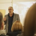 Mihajlo Pantić promoviše Roman o Cibulki povodom Dana Gradske biblioteke