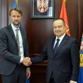 Dačić se sastao sa novoimenovanim šefom Delegacije Evropske unije u Srbiji Andreasom fon Bekeratom