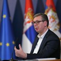 Vučić o SNS skupu ispred Skupštine: Ja kao predsednik ne učestvujem. Molim organizatore, nijednu reč o Dijani Hrka
