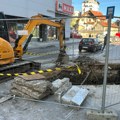 Radovi na toplovodu na području Aleksića mosta