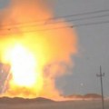 Požar i eksplozije na granici sa krimom: Geničevsk napadnut britanskim raketama (foto)