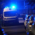 Stravična nesreća u Vreocima: Od automobila ostao samo gepek, vatrogasci na licu mesta (foto)