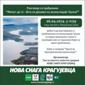 Nova Snaga KG: U subotu razgovor sa građanima o problemima na jezeru Gruža