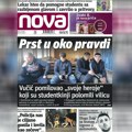 „Nova“ piše: „Prst u oko pravdi“