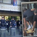 Foto galerija: Ovako su spolja i iznutra izgledala dešavanja na Filozofskom fakultetu u Novom Sadu