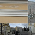 Da li fasada na Gimnaziji ponovo "radi" ili je, kako kaže šef gradilišta, "sve pod kontrolom"?! Daj Bože!