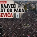 Arhiv javnih skupova: Drugi najveći protest od pada Miloševića