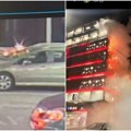 Sumnja se da je požar u centru Beograda sabotaža! Kamera uhvatila počinioce na delu, vatra počela da guta sve! Policija traga…