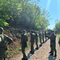 Najnoviji snimak potrage za Dankom Ilić: 50 pripadnika Žandarmerije na terenu
