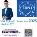 Užičanin Vuk Šiljković na stručnom usavršavanju u CERN-u u Ženevi