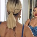 Jovana Jeremić vodi jutarnji u preuskim farmerkama: Okrenula zadnjicu kameri, a gore teksas korset - Grudi samo što ne ispadnu…