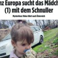 Mala Danka na naslovnici čuvenog nemačkog bilda: Cela Evropa traži devojčicu sa cuclom! Priča i u uglednim austrijskim…