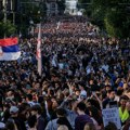 'Vostani Serbije': Studentski protesti u 32 grada, u Beogradu blokada dva mosta
