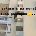 Splićanin snimkom šokirao Balkan! Ljudi u neverici zbog onoga što je uradio sa osmog sprata zgrade: "Može li to malo…