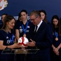 Odbojkašice u Predsedništvu Srbije, Vučić: Smanjićemo ulaganja kod najglasnijih koji donose najmanje, a još više ćemo ulagati…