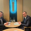 O čemu su Vučić i Plenković pričali u Davosu?