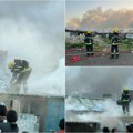 Pogledajte prve slike ogromnog požara kod Novog Sada: Vatra guta naselje, vatrogasci na terenu!