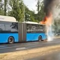 Zapalio se autobus JGSP-a, nema povređenih