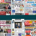 Насловне стране сутрашњих новина: Прелиставање штампе за уторак, 21. октобар 2025. године