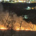 Jeziv snimak požara kod Veternika: Vatra guta sve pred sobom, sve gori