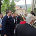 Dodik, Vučić i Višković razgovarali sa rukovodstvom Bileće: Srbija daje pola miliona evra pomoći