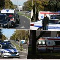 Kurir na licu mesta, dečak ubica ovako doveden u specijalni sud: Ambulantna kola ušla u zgradu u pratnji policije (foto…