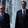 Predsednik Vučić dočekao predsednika Švajcarske Gi Parmelana