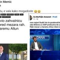 Memić se javno ismijava sa Dudićevim planom da im dodjeljuje zahvalnice kod Muftijnog mezara!