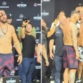 Aleksandar Rakić izašao na merenje i prekrstio se: Srbin "zapalio" publiku u Areni pred UFC spektakl u Beogradu