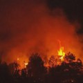 Požar kod Sitije na Kritu i dalje aktivan, više od 100 vatrogasaca se borilo sa vatrom tokom noći