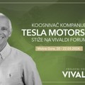 Koosnivač kompanije Tesla Motors dolazi na Prolećni Vivaldi forum