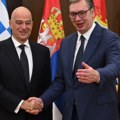 Vučić se sastao Sa Nikolaosom Dendijasom Predsednik sa ministrom nacionalne odbrane Republike Grčke razgovarao o važnim…