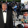 Buran dan u Americi: U Vašingtonu velika vojna parada i protesti protiv Trampa na njegov rođendan! (foto)