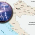 Haos u Hrvatskoj, počeo potop! Bujice na ulicama, voda prodrla u autobus, moguće pijavice i grad (video, foto)