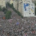 VIDEO "Samo ti odlaži. Kukavico": Studenti FDU odgovorili na ocene vlasti da je protest na Slaviji propao