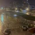 (Видео) Потоп: Крагујевац под водом. Ево како изгледа река Лепеница. Део улица непроходан.