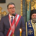 Vučiću uručen orden Eparhije budimske prvog reda "Na Srbiju uvek će moći da računa i naš narod na KiM i u RS" (video)