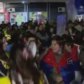 Studenti koji iz Vršca pešače u Novi Sad stigli u Plandište