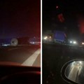 Drama na auto-putu kod Novog Sada: Prevrnuo se kamion sa cisternom, oštećeno više vozila (video)