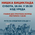 Studenti pozivaju Nišlije sutra na biciklijadu i pešačke ture