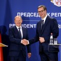 Razgovor kancelara i srpskog predsednika: Šolc podsetio Vučića na Ohridski sporazum