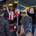 Delije napravile spektakl pred meč Evrolige: Okupirali su Pariz i zapevali (video)